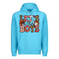 Ocean Blue let's do this boys baseball Premium Hoodie - Jasminsmagicworld