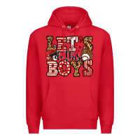 Red let's do this boys baseball Premium Hoodie - Jasminsmagicworld