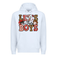 White let's do this boys baseball Premium Hoodie - Jasminsmagicworld