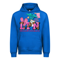 Cobalt lpn licensed practical nurse Urban Hoodie - AdoDesignShop