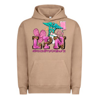 Pigment Burro lpn licensed practical nurse Urban Hoodie - AdoDesignShop