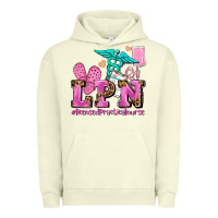 Pigment Pistachio lpn licensed practical nurse Urban Hoodie - AdoDesignShop