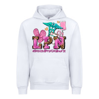 White lpn licensed practical nurse Urban Hoodie - AdoDesignShop