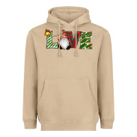 Mushroom Christmas Love Gnome Heavyweight Hoodie - RanaPortraitStore