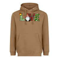 Toasted Coconut Christmas Love Gnome Heavyweight Hoodie - RanaPortraitStore