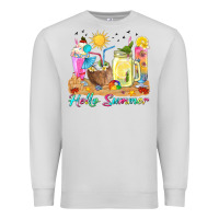 Dove Grey hello summer drinks Premium Sweatshirt - texasbilliewilder