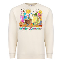 Sandshell hello summer drinks Premium Sweatshirt - texasbilliewilder
