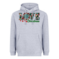 Heather Grey Christmas Love Windmill Heavyweight Hoodie - RanaPortraitStore