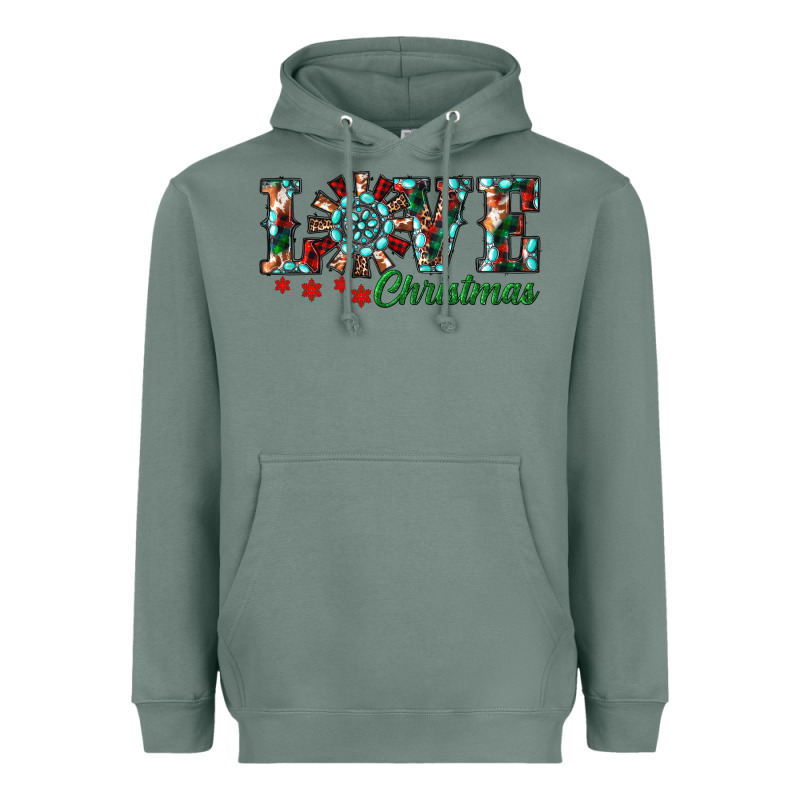 Christmas Love Windmill Heavyweight Hoodie by RanaPortraitStore | Teevron
