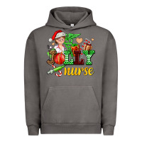 Pigment Tornado jolly nurse with Christmas element Urban Hoodie - AdoDesignShop
