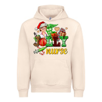 Sandshell jolly nurse with Christmas element Urban Hoodie - AdoDesignShop