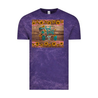 Cloud Purple but first coffee Vintage Tee - Artiststas