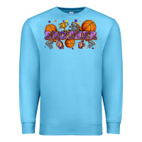 Ocean Blue brother basketball Premium Sweatshirt - Zillion Design Studio