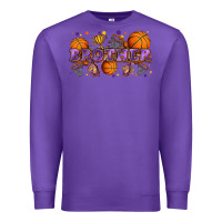 Purple brother basketball Premium Sweatshirt - Zillion Design Studio