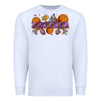 White brother basketball Premium Sweatshirt - Zillion Design Studio