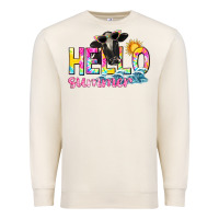 Sandshell hello summer Premium Sweatshirt - texasbilliewilder
