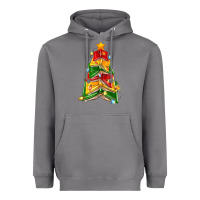 Storm christmas book tree Heavyweight Hoodie - Zillion Design Studio