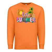 Carrot hello summer with sun Premium Sweatshirt - texasbilliewilder