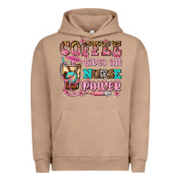 Pigment Burro coffee gives me nurse power Urban Hoodie - AdoDesignShop