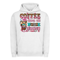 Pigment Lunar Rock coffee gives me nurse power Urban Hoodie - AdoDesignShop
