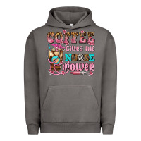 Pigment Tornado coffee gives me nurse power Urban Hoodie - AdoDesignShop