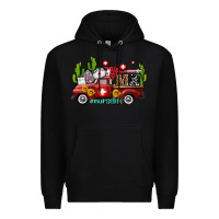 Black ma medical assistant nurse truck with cactus and sunflowers Premium Hoodie - AdoDesignShop