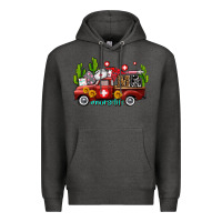 Charcoal Heather ma medical assistant nurse truck with cactus and sunflowers Premium Hoodie - AdoDesignShop