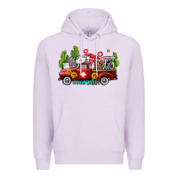 Lilac ma medical assistant nurse truck with cactus and sunflowers Premium Hoodie - AdoDesignShop