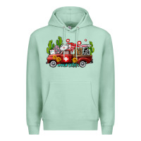 Seafoam ma medical assistant nurse truck with cactus and sunflowers Premium Hoodie - AdoDesignShop
