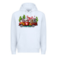 White ma medical assistant nurse truck with cactus and sunflowers Premium Hoodie - AdoDesignShop