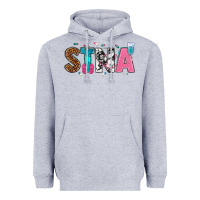 Heather Grey stna Heavyweight Hoodie - texasbilliewilder
