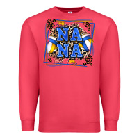 Cardinal volleyball nana with leopard Premium Sweatshirt - Zillion Design Studio