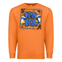 Carrot volleyball nana with leopard Premium Sweatshirt - Zillion Design Studio