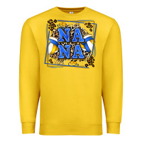 Lemon volleyball nana with leopard Premium Sweatshirt - Zillion Design Studio