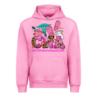 Fuchsia Pink cna certified nursing assistant Urban Hoodie - AdoDesignShop