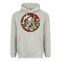 Moon Dust Christmas Joy To The World Heavyweight Hoodie - RanaPortraitStore