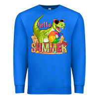 True Royal hello summer rex Premium Sweatshirt - texasbilliewilder