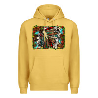 Antique Gold christmas indian headdress Premium Hoodie - JahusDesignShop