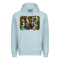 Christmas Indian Headdress Premium Hoodie | Teevron