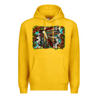 Lemon christmas indian headdress Premium Hoodie - JahusDesignShop