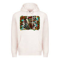 Pale Pink christmas indian headdress Premium Hoodie - JahusDesignShop