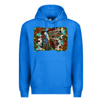 True Royal christmas indian headdress Premium Hoodie - JahusDesignShop