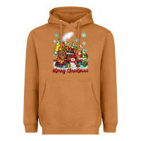 Meerkat merry christmas polar express Heavyweight Hoodie - Zillion Design Studio