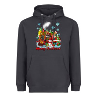 Smoke merry christmas polar express Heavyweight Hoodie - Zillion Design Studio