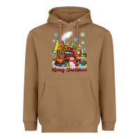 Toasted Coconut merry christmas polar express Heavyweight Hoodie - Zillion Design Studio