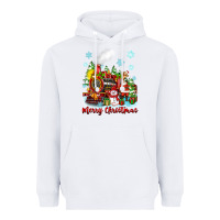 White merry christmas polar express Heavyweight Hoodie - Zillion Design Studio