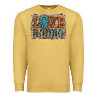 Antique Gold love rodeo gemstone Premium Sweatshirt - RanaPortraitStore