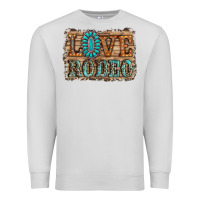 Dove Grey love rodeo gemstone Premium Sweatshirt - RanaPortraitStore