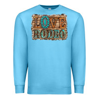 Ocean Blue love rodeo gemstone Premium Sweatshirt - RanaPortraitStore