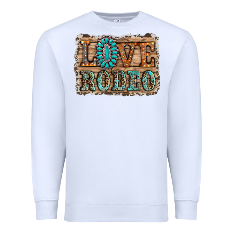 Love Rodeo Gemstone Premium Sweatshirt by RanaPortraitStore | Teevron